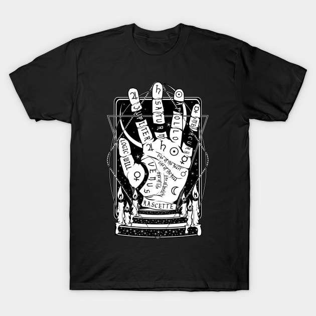 Palm Reading T-Shirt by Von Kowen